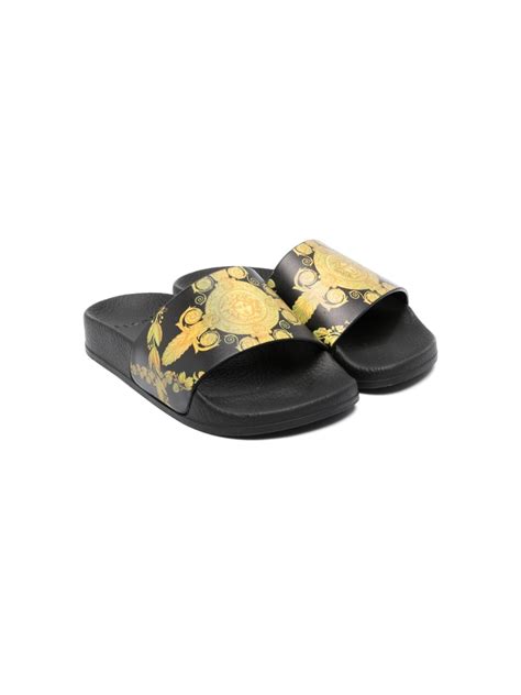 childrens versace slides|versace for kids.